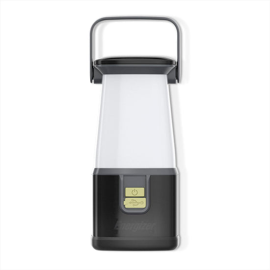ENERGIZER electric lantern — WeatherReady, IPX4 water resistant and ultra bright battery powered light for camping and emergencies.