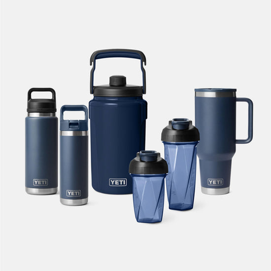 YETI yonder helimix vortex bottle — no blending ball or whisk, dishwasher safe