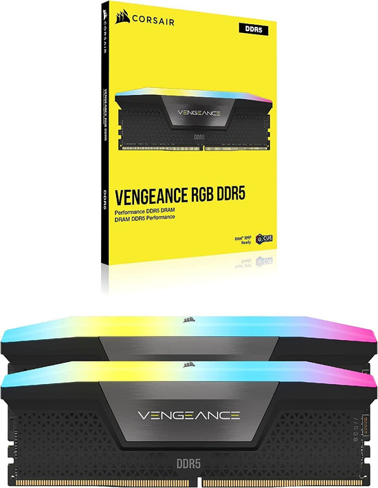 Internal memory — Corsair Vengeance RGB DDR5 32GB 6000MHz CL36-44-44-96 1.35V XMP 3.0