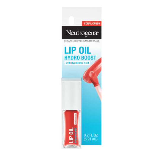 Neutrogena Hydro Boost tinted lip oil - hydrates and adds a pop of color