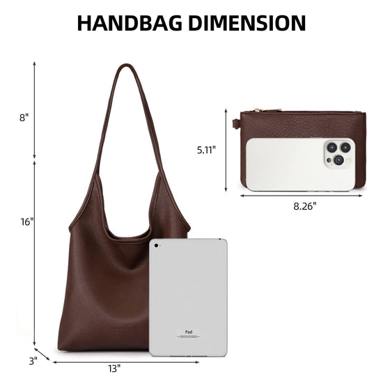 Montana West handbag — slouchy hobo style for women with soft design