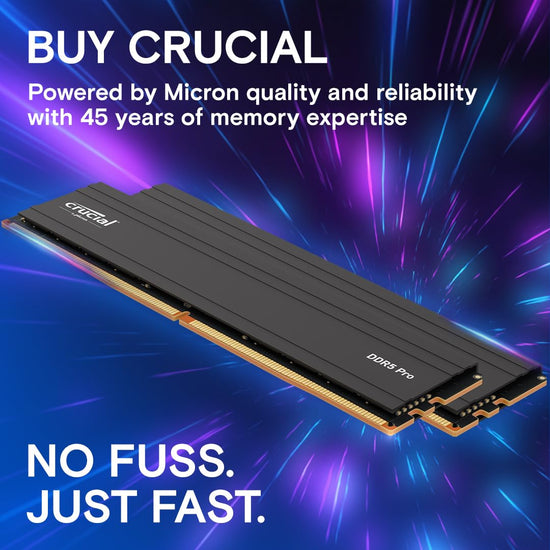Internal memory — Crucial Pro RAM DDR5 5600MHz Desktop Memory