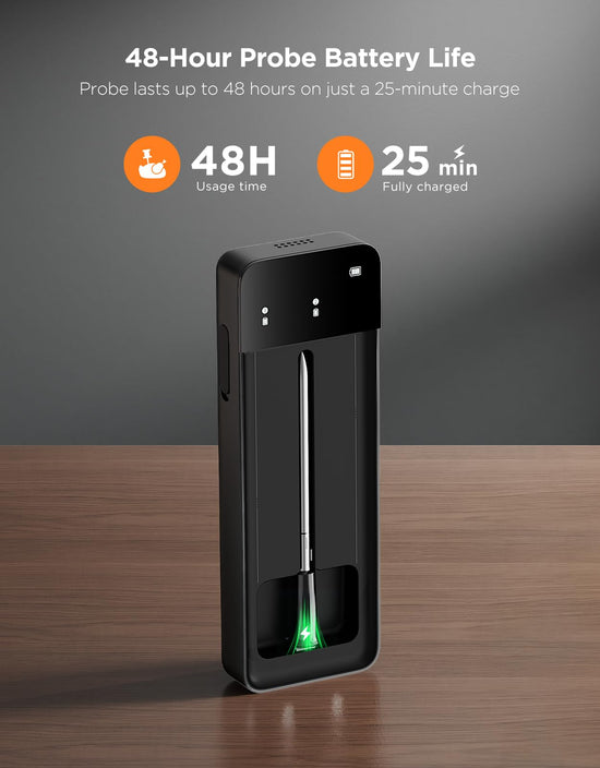 GoveeLife Bluetooth meat thermometer with 1 probe and 4 probes