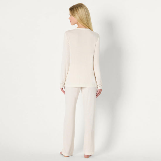 Sleepwear — Amazon Essentials x Sofia Grainge long sleeve henley pajama set