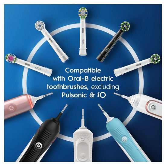 Oral-B toothbrush head — cross action design
