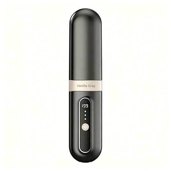 Hair straightener brush — Portable cordless design with negative ions