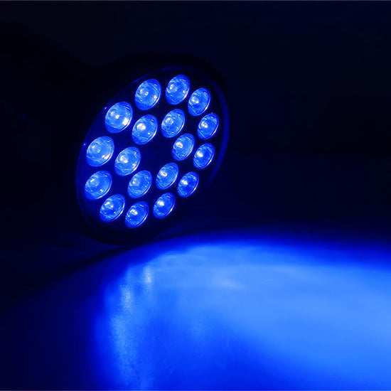 Aumtrly light bulb — 18 LEDs for blue light therapy