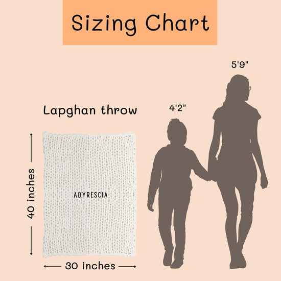 Adyrescia chunky knit blanket - 100% hand knit with jumbo chenille yarn