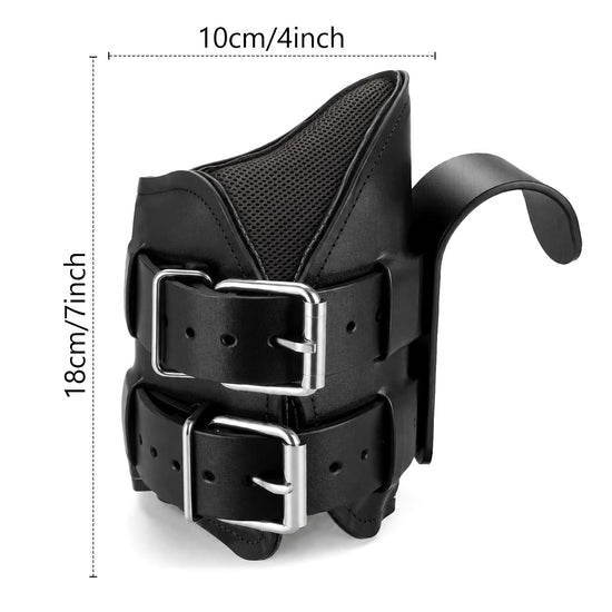 Elezenioc Mesh Anti Gravity Inversion Boots for Hanging Upside Down,Inversion Boots for Inversion Decompression Stretching and Abdominal Exercise,Strength Training Inversion Equipment for Home Gym