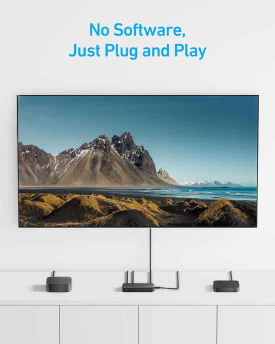 Anker HDMI switch - 4K at 60Hz support for multiple devices and HDR content