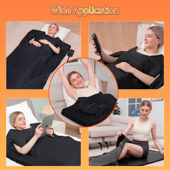 yamxun sauna blanket - extra large portable sauna for home relaxation