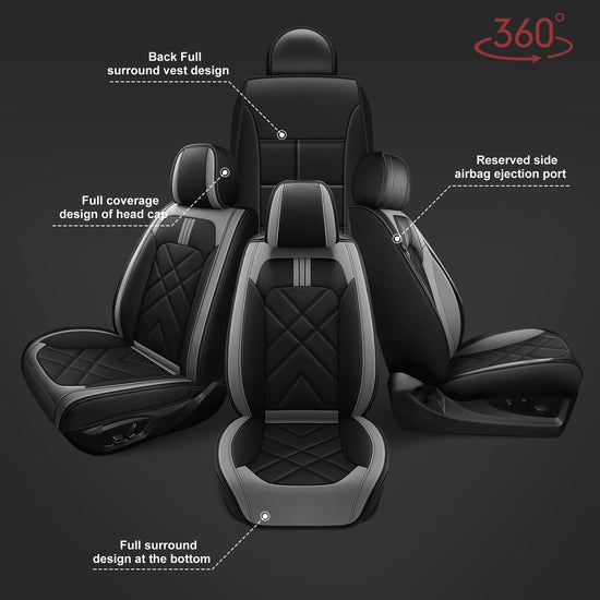 AOMSAZTO vehicle seat cover — custom fit for 2022-2026 Toyota Tundra Crewmax Double Cab