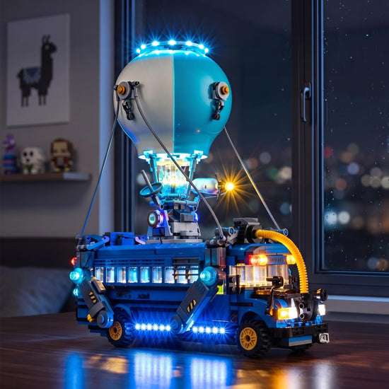 Kyglaring Light Kit for LEGO 77073 Fortnite Battle Bus Set, Lights Only