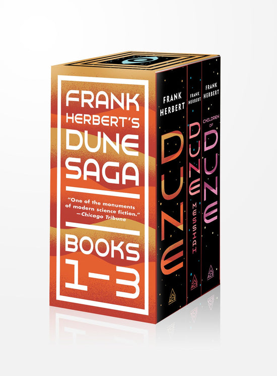 ABIS_BOOK — Frank Herbert's Dune Saga boxed set with three novels