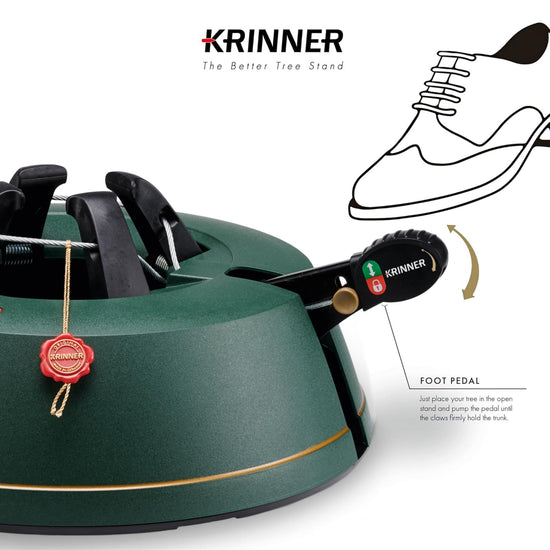 ITEM_STAND — Krinner Tree Genie Christmas tree stand in green color