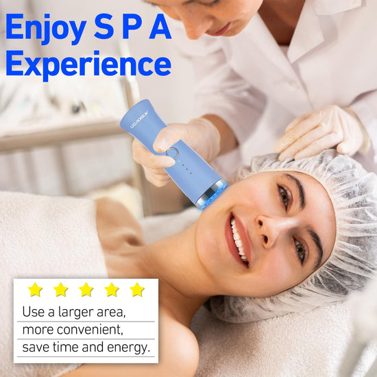 Microcurrent facial machine — ANSIOVON blue light therapy for acne treatment