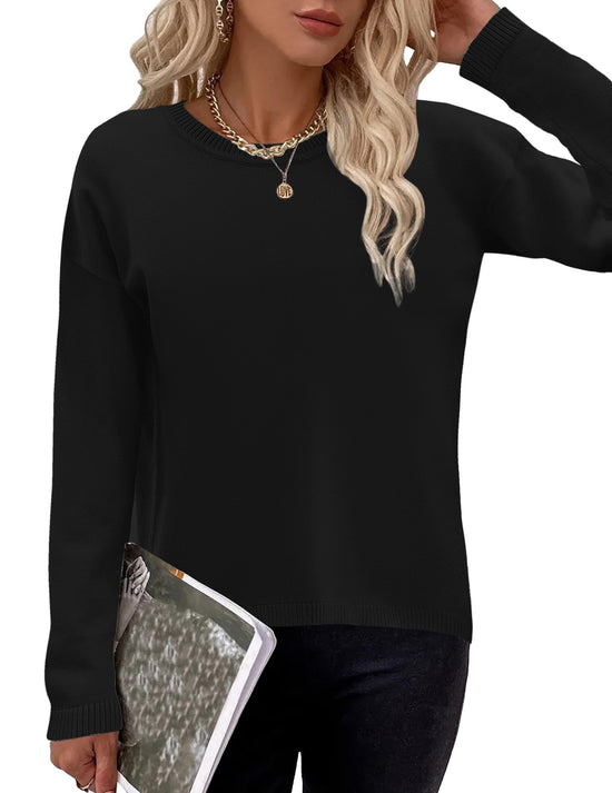 Zeagoo sweater - Trendy long sleeve knit pullover for business casual wear