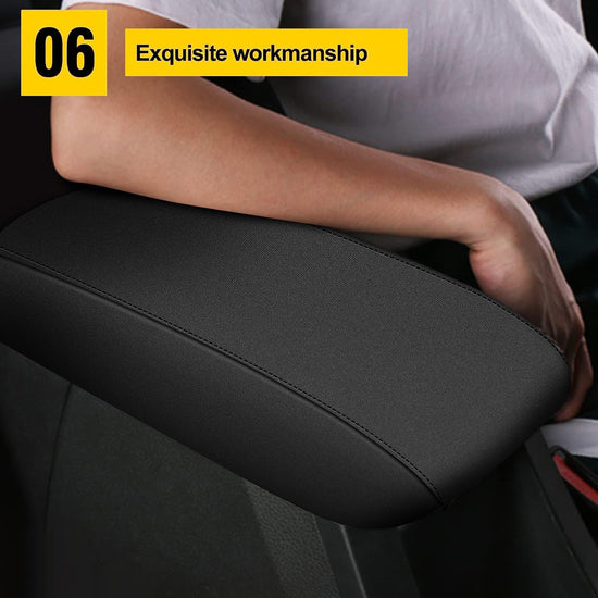 AOMSAZTO console covers — armrest covers for 2014-2019 Toyota Corolla fabric cloth