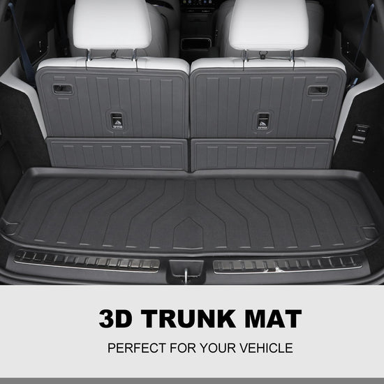 AOMSAZTO cargo liner and backrest mat - Custom fit for Chevy Traverse 2024-2026