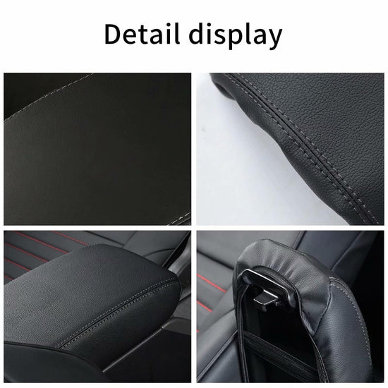 AOMSAZTO armrest cover — black for 2018-2022 Honda Accord