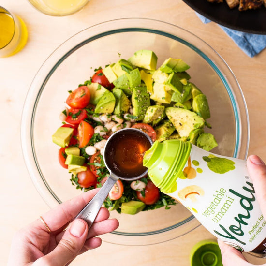 YONDU umami seasoning sauce — organic and plant-based alternative to fish sauce and soy sauce