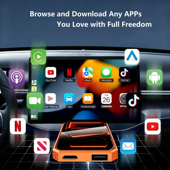 Yurnlv wireless carplay adapter — Plug and play ai magic box