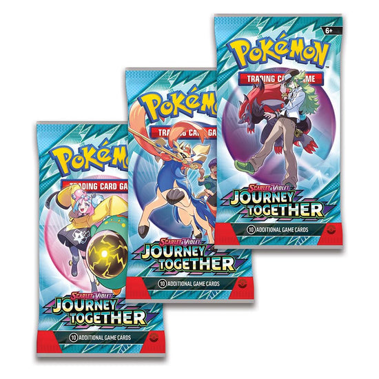 Pokemon TCG collectible card — Scarlet & Violet booster blister pack, random draw