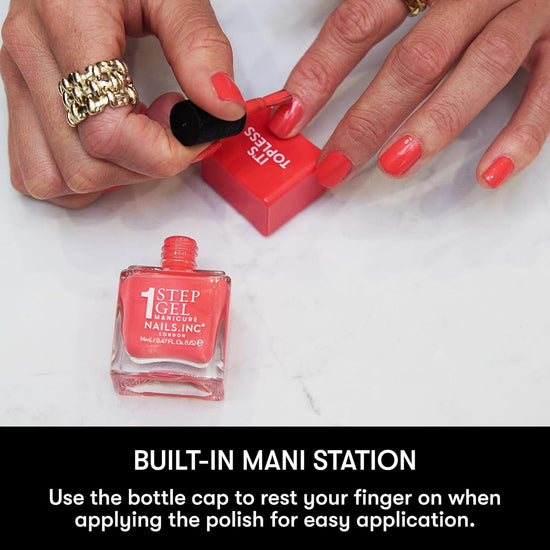 Nails Inc gel nail polish - 4-in-1 long lasting formula for chip free nails