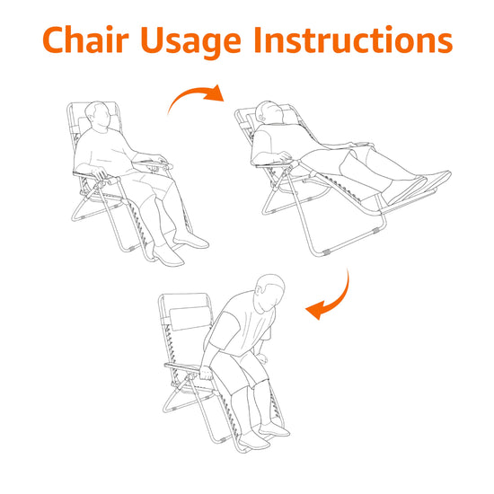 Amazon Basics zero gravity chair with side table set of 2 — with side table included