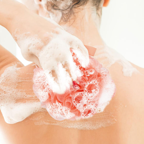 Bathing sponge — Mesh balls for body wash, 4 pack by Fu Store