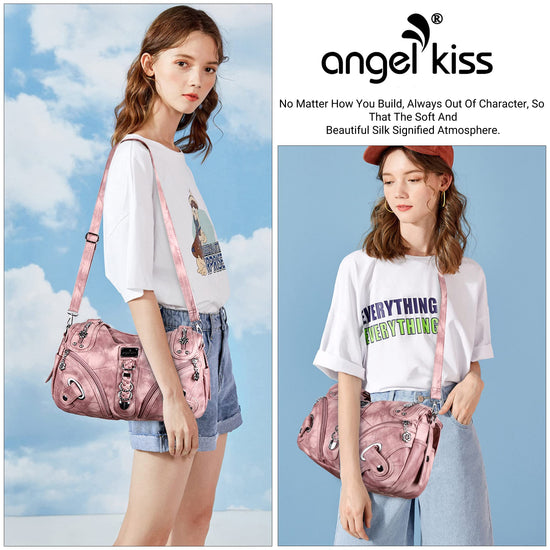 Angelkiss hobo handbag - large daily shoulder bag for women