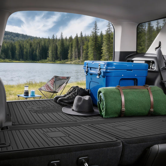 AOMSAZTO vehicle mat with all weather protection for Ford Bronco Sport 2021-2026.