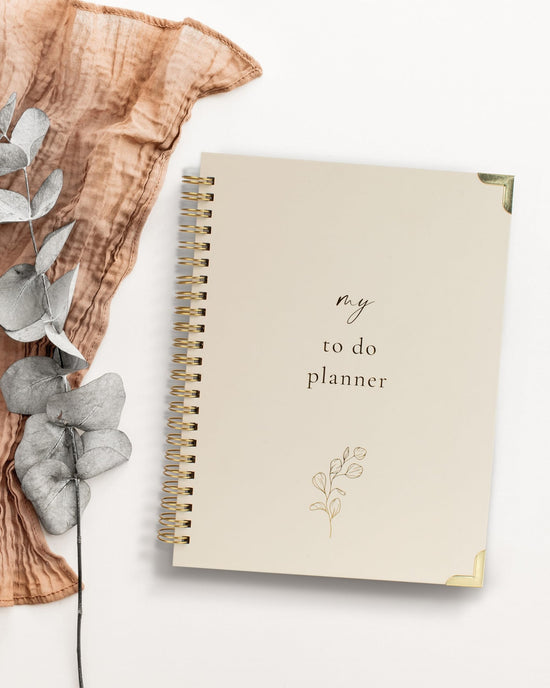 ZICOTO planner — stylish undated notebook to organize tasks and boost productivity