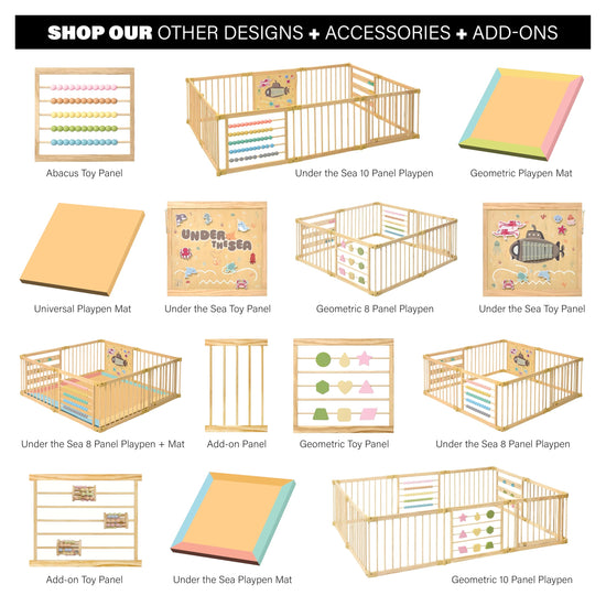 ZETY playard — foldable design with door panel and built-in toys, CPC certified and SGS tested