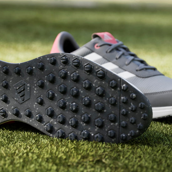 adidas men’s S2G ’24 spikeless golf shoes - textile upper design