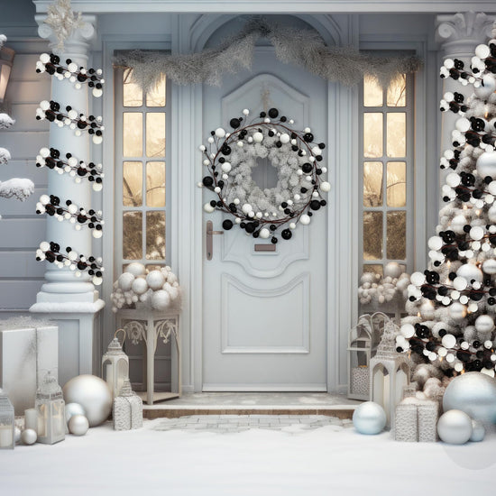 Yuxung garland — 6 ft Christmas ball ornaments for indoor and outdoor decoration accessories