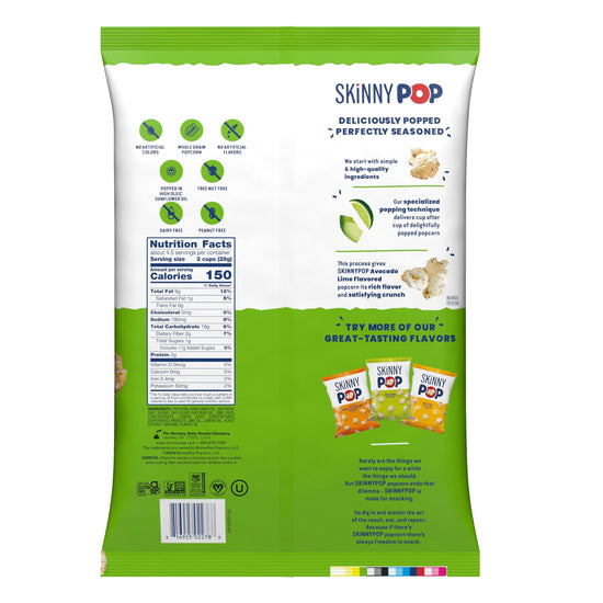 SkinnyPop popcorn — made with real butterSkinnyPop popcorn — made with real butter