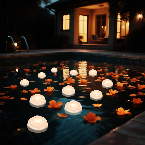 Aignis lamp — flameless LED candles with remote timer for decor