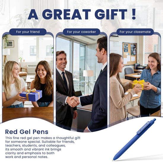 Writing instrument — STAGEEK gel pens with smooth ink flow and vibrant colors