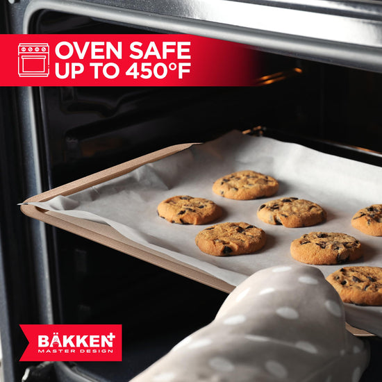BAKKEN baking pan set — Commercial grade carbon steel with nonstick coating