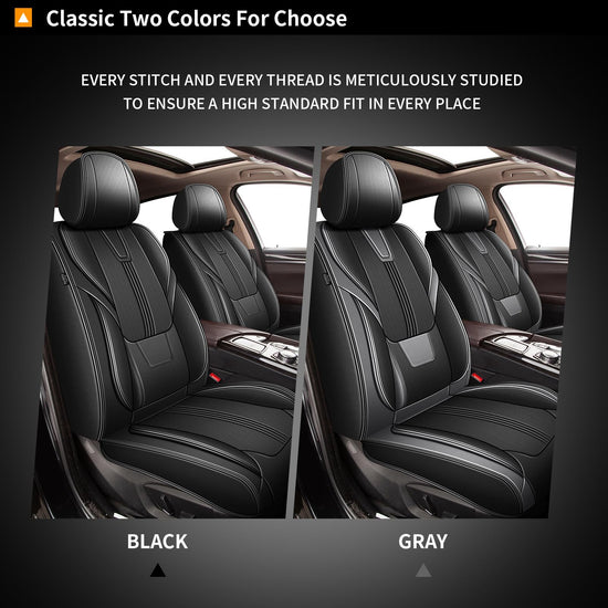 AOMSAZTO vehicle seat cover - Faux leather, waterproof and breathable design for Volkswagen Atlas 2018-2026