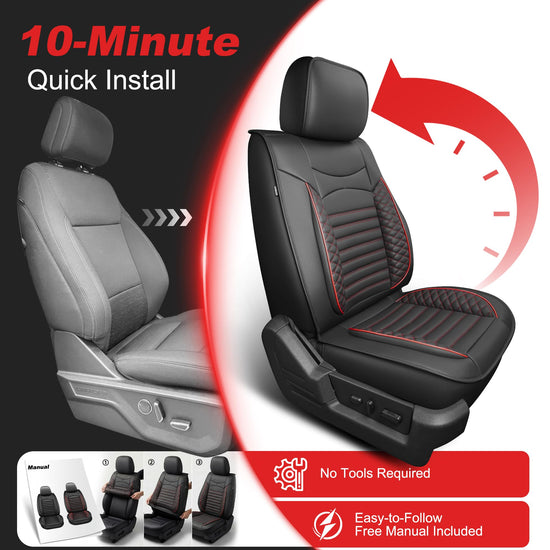 AOMSAZTO vehicle seat cover - waterproof full coverage for Ford F150 and F250-F450 2009-2026