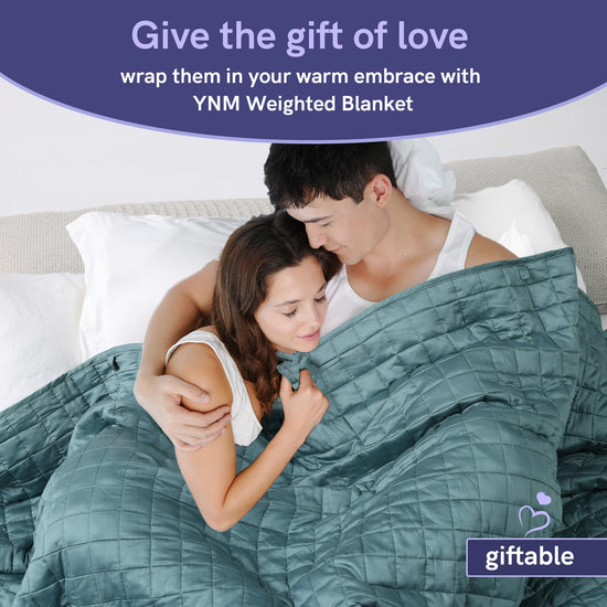 YnM bamboo weighted blanket - designed for comfort and relaxation.YnM bamboo weighted blanket - designed for comfort and relaxation.