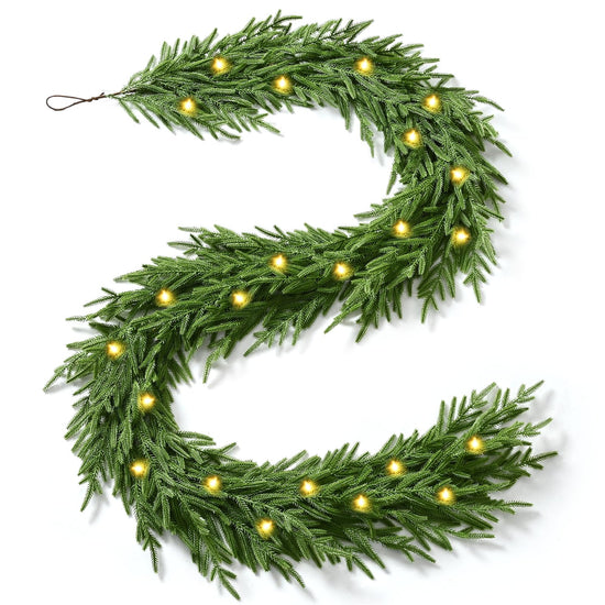 Christmas garland — festive decoration for the holiday season