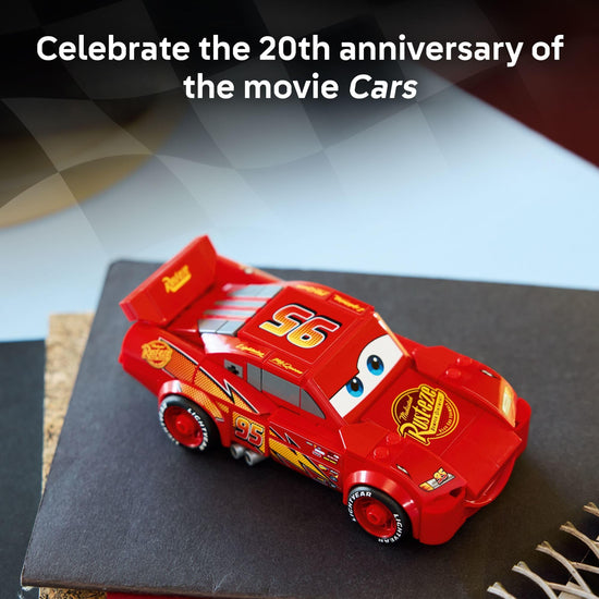 LEGO Speed Champions building blocks – Lightning McQueen race car toy for ages 9+