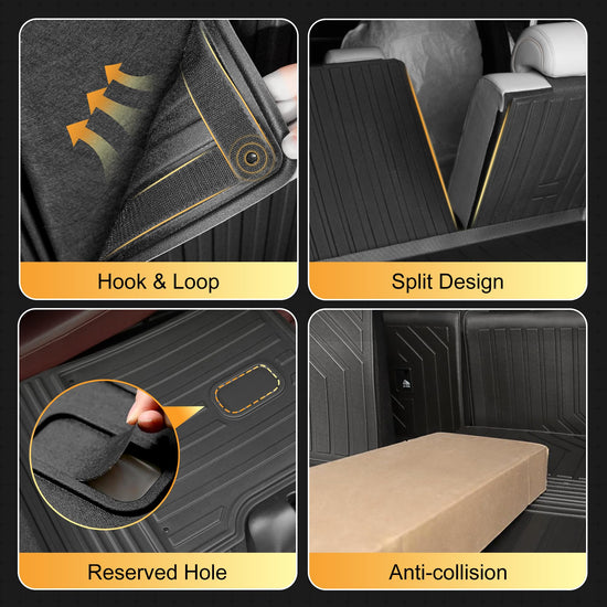 AOMSAZTO vehicle mat - All weather protection for Ford Edge 2015-2026