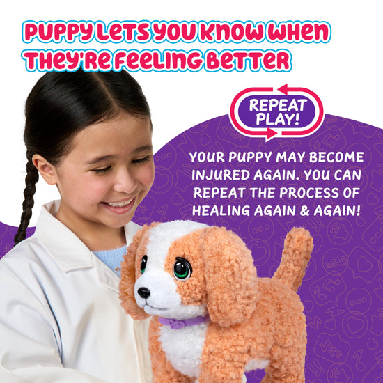 Toy figure — Little Live Pets Ouchies with interactive features and sounds