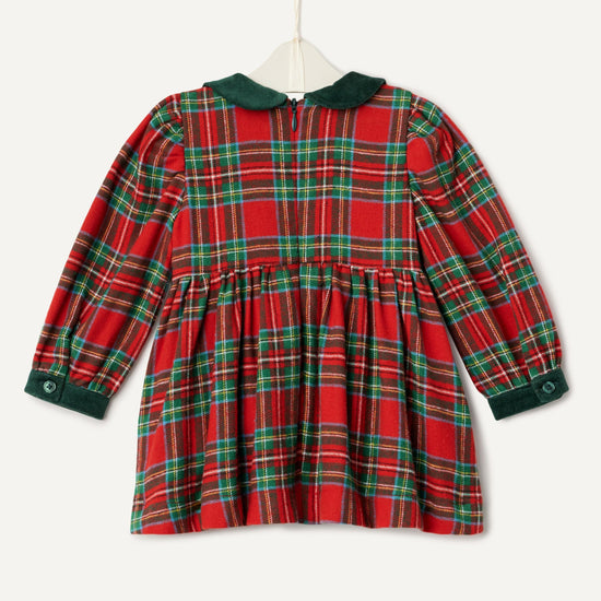 Amazon Essentials x Sofia Grainge long sleeve flannel dress for girls