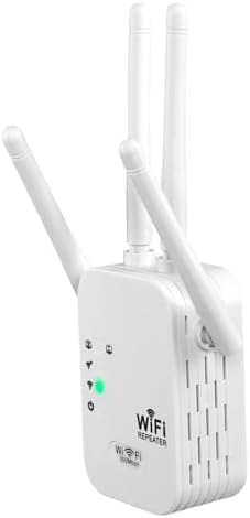 Wireless signal repeater — Eliminates dead zones with WiFi extender technology