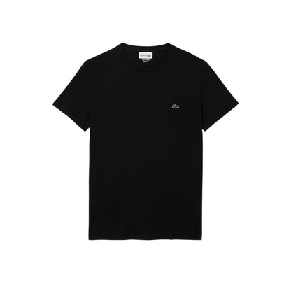 Shirt — Short sleeve pima jersey crew neck from Lacoste